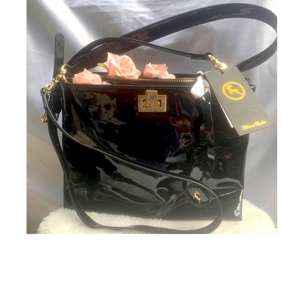 🆕 ASHWOOD Leather PATENT - British RARE - Picture 4 of 16